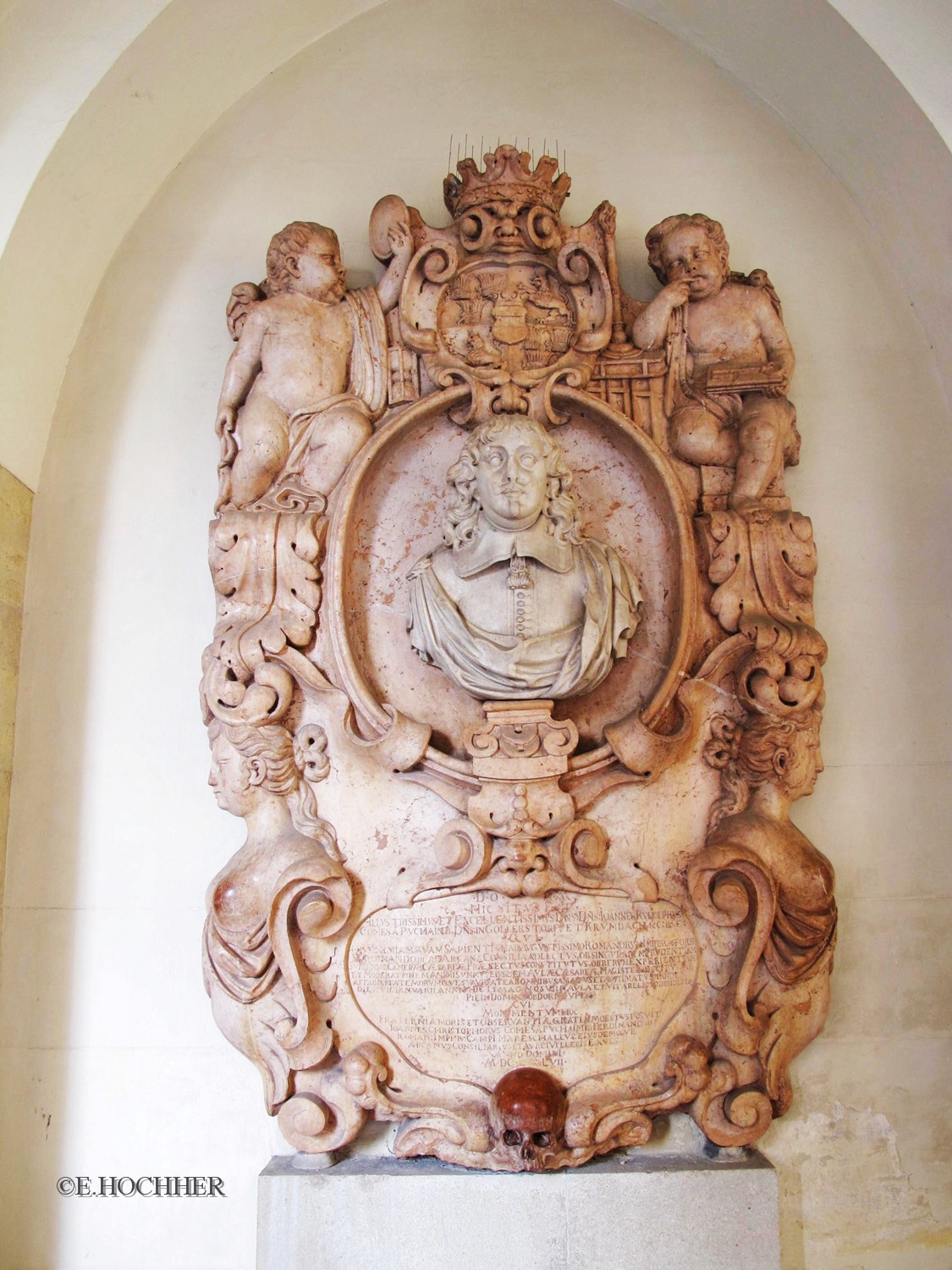 Monument des Generals Johann Rudolf Graf von Puchaim