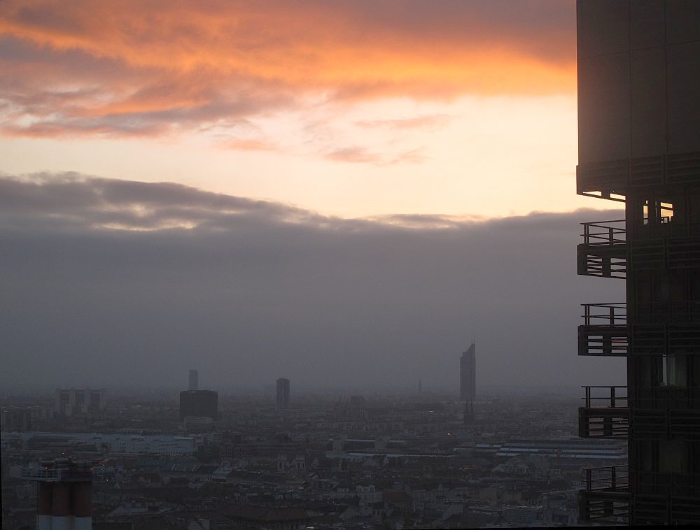 Morgenstimmung über Wien