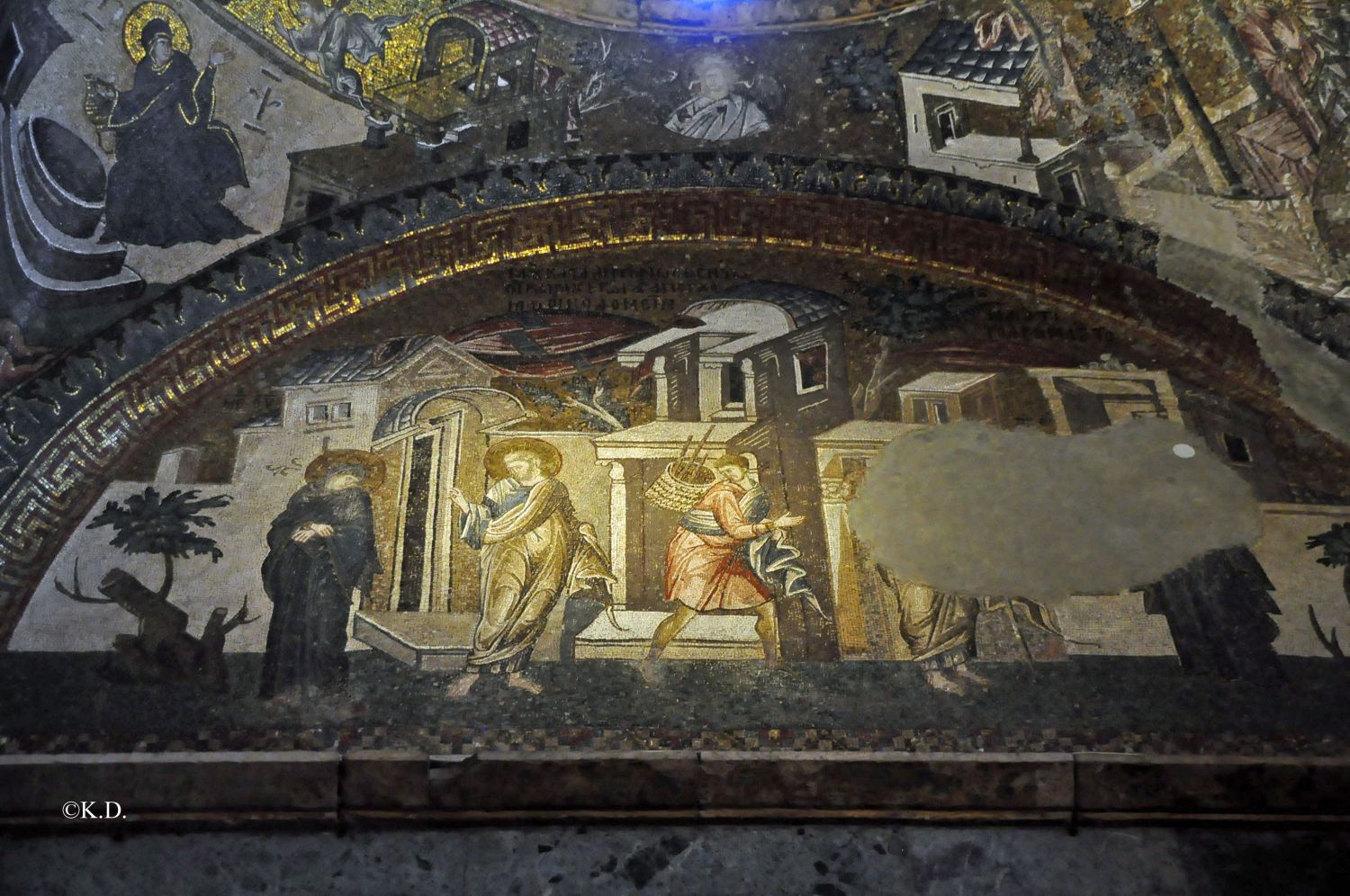 Mosaike der Chora-Kirche in Istanbul