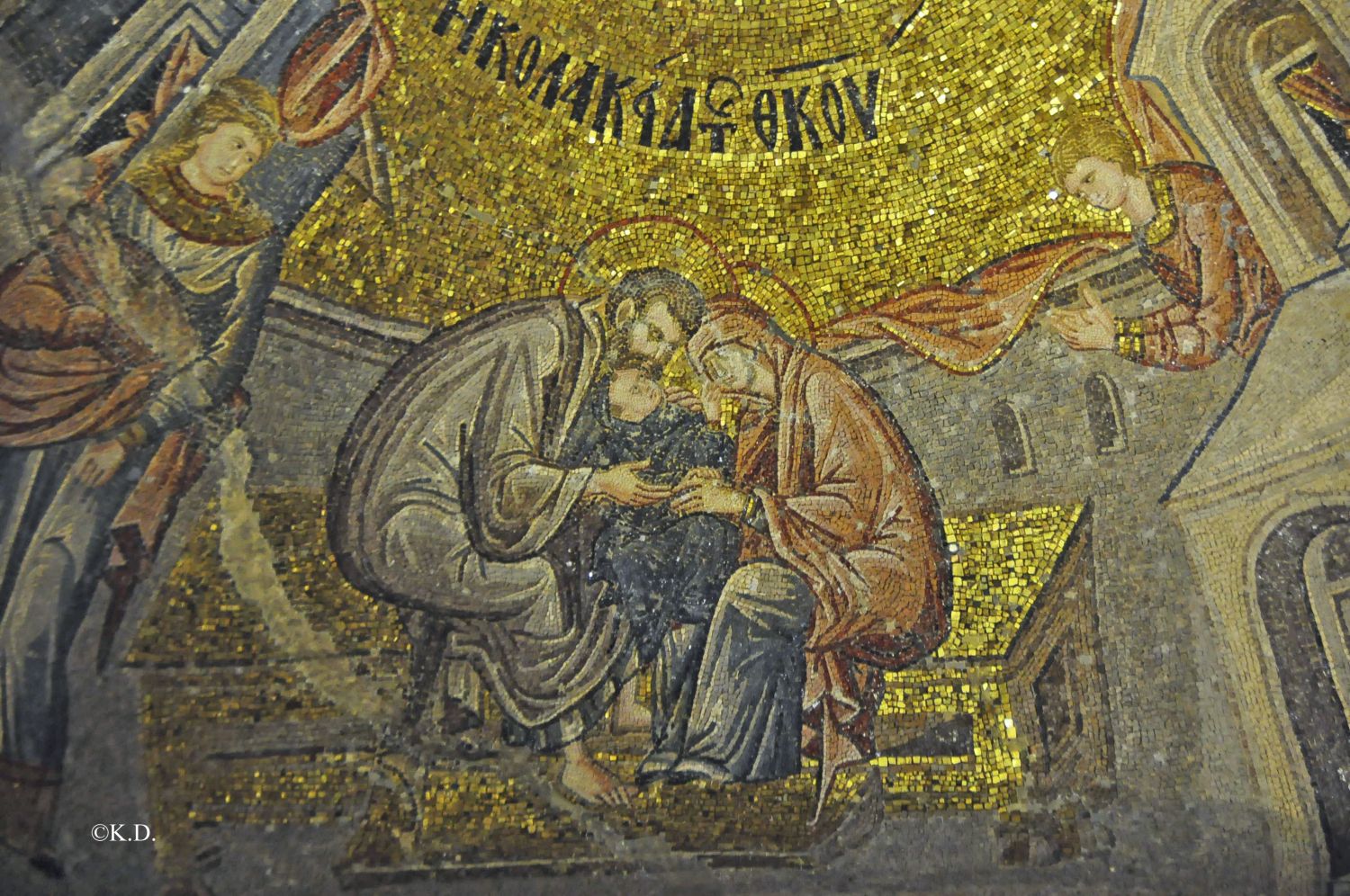 Mosaike der Chora-Kirche in Istanbul