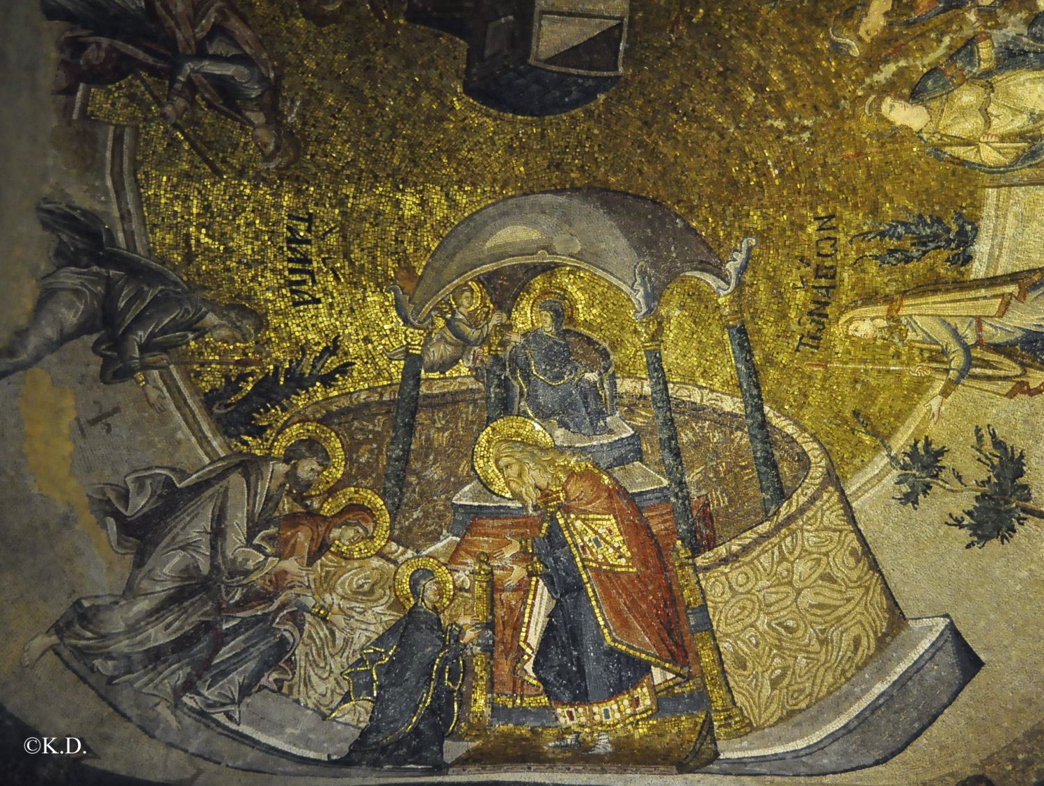 Mosaike der Chora-Kirche in Istanbul