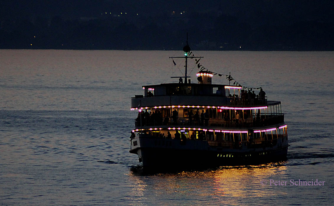 Nächtliche Ausfahrt Bodensee