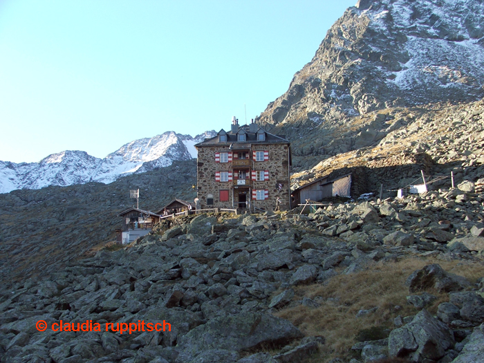 nürnberger hütte im stubaital