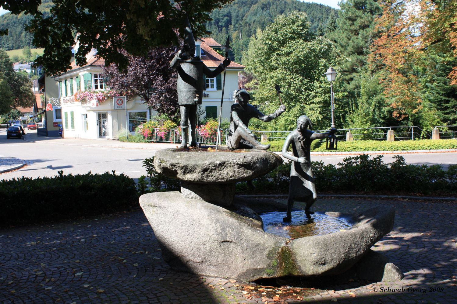 Narrenbrunnen in Haslach