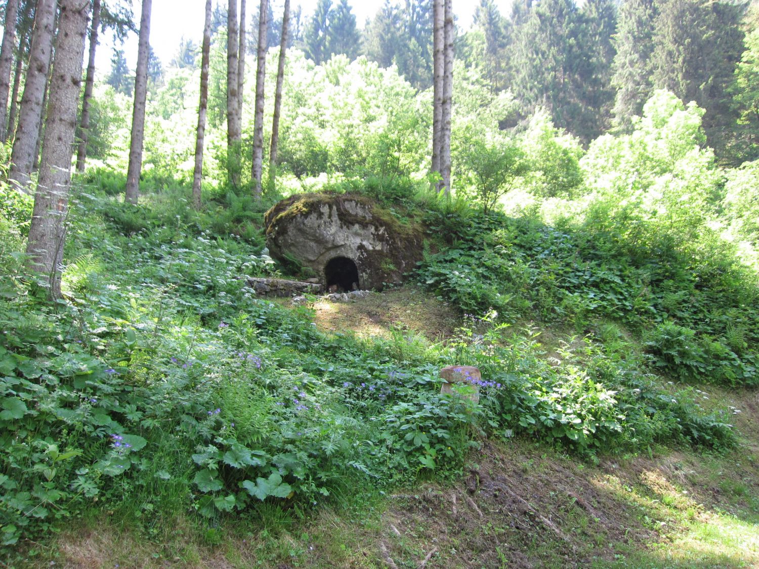 Naturkrippe im Val S. Valentino, Trentino