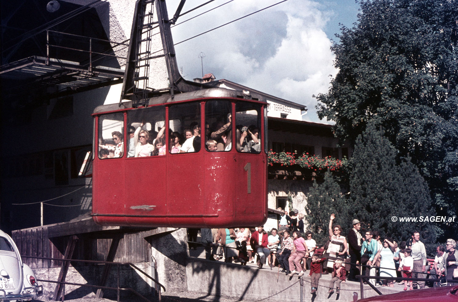 Nebelhornbahn 1971