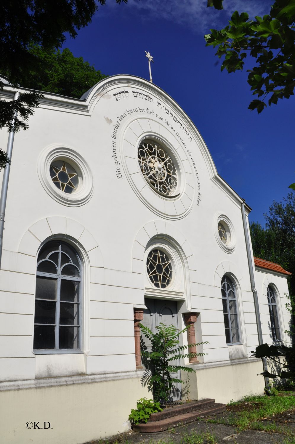 'Neuer' Jüdischer Friedhof in St.Pölten - Zeremonienhalle