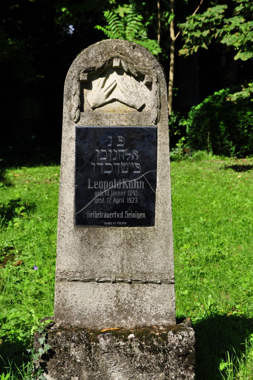 'Neuer' Jüdischer Friedhof in St.Pölten