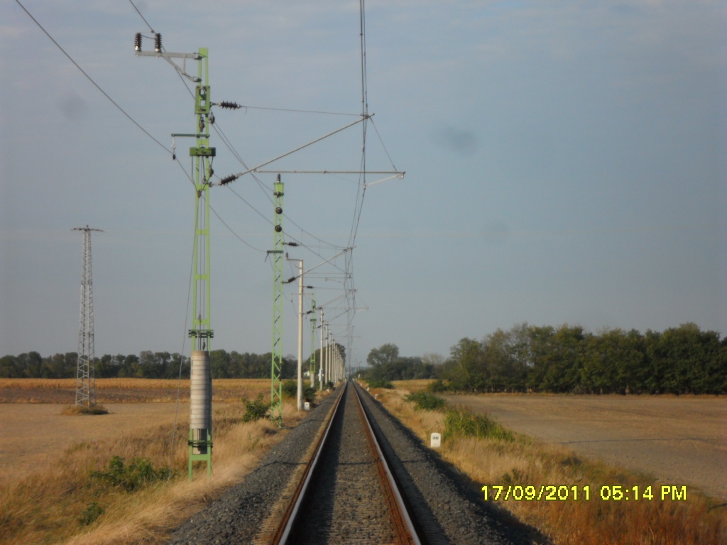 Neusiedler Bahn  atemberaubender Streckenabschintt