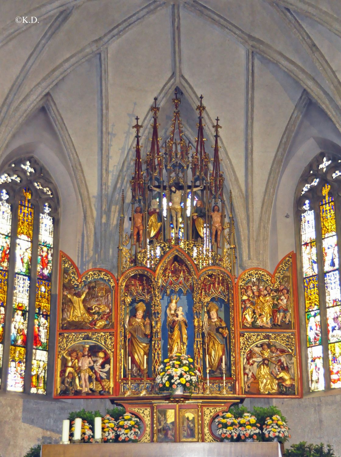 Nonnberg in Salzburg - Flügelaltar