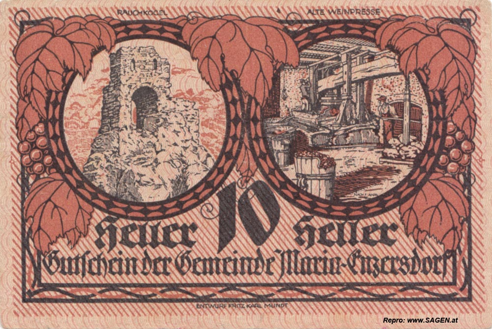 Notgeld Maria Enzersdorf 1920