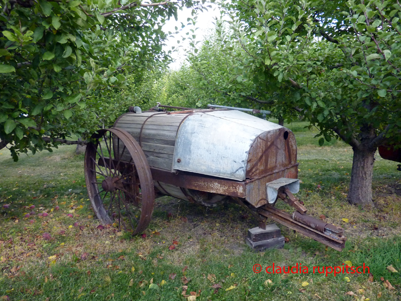 Obstdirektverkauf im Similkameen Valley, Kanada