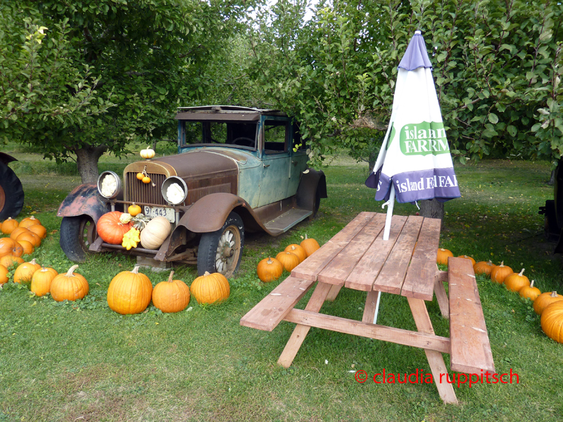 Obstdirektverkauf im Similkameen Valley, Kanada