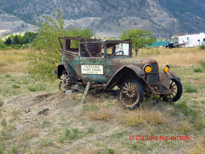 Oldtimer im Similkameen Valley, Kanada