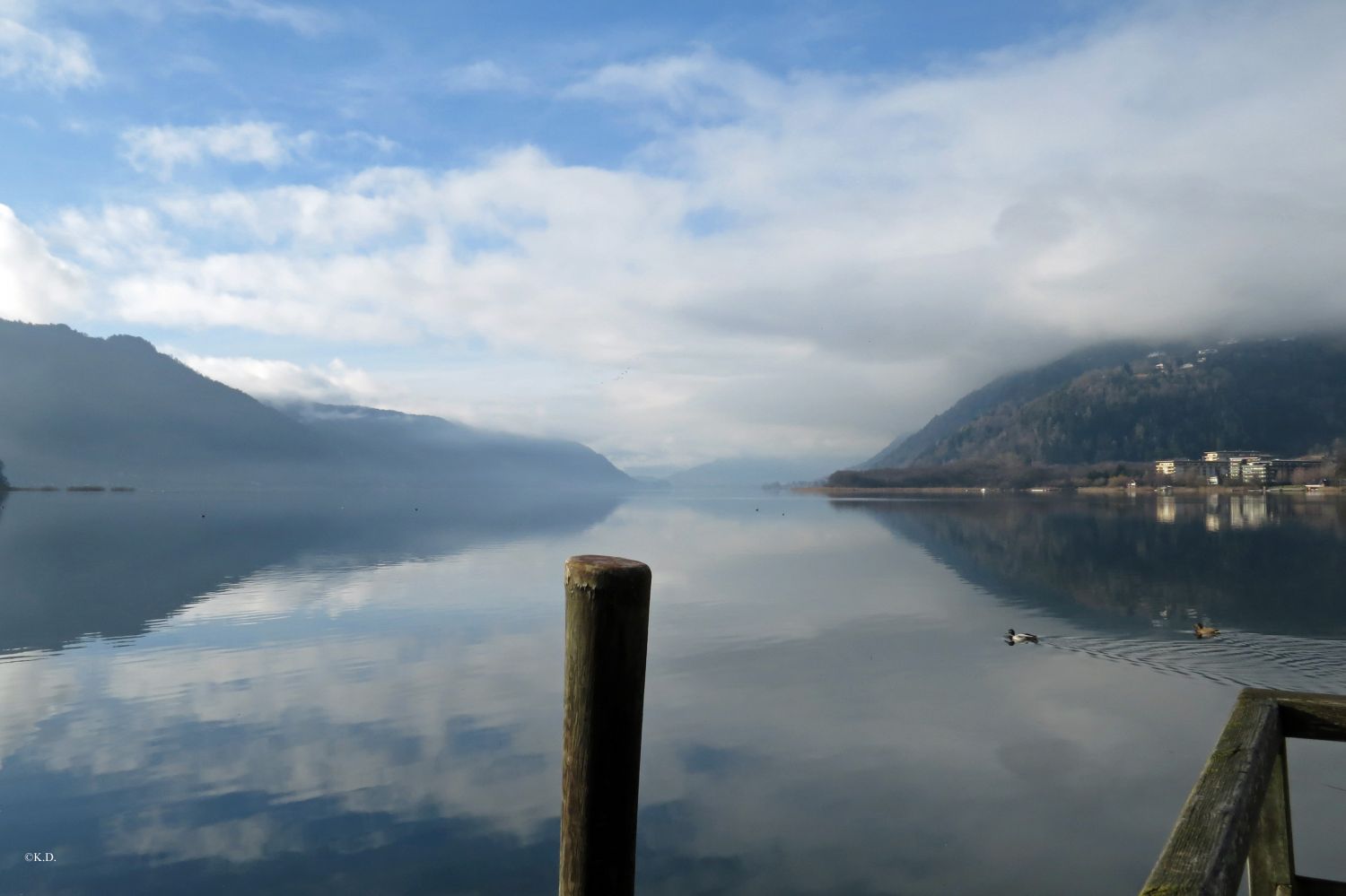 Ossiachersee am Dreikönigstag 2014