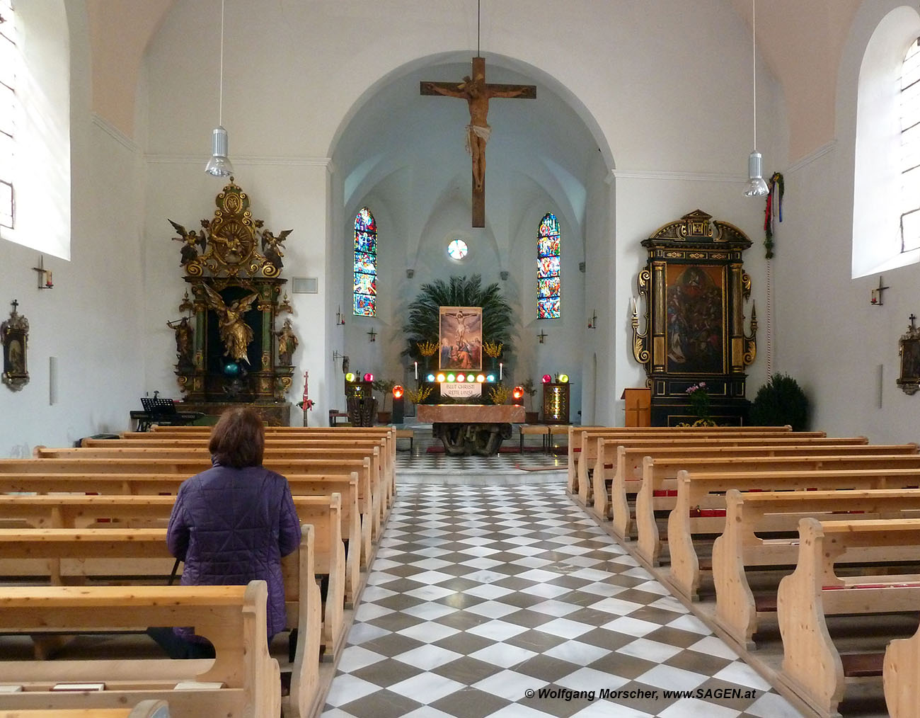 Ostergrab Johanneskirche Imst Tirol