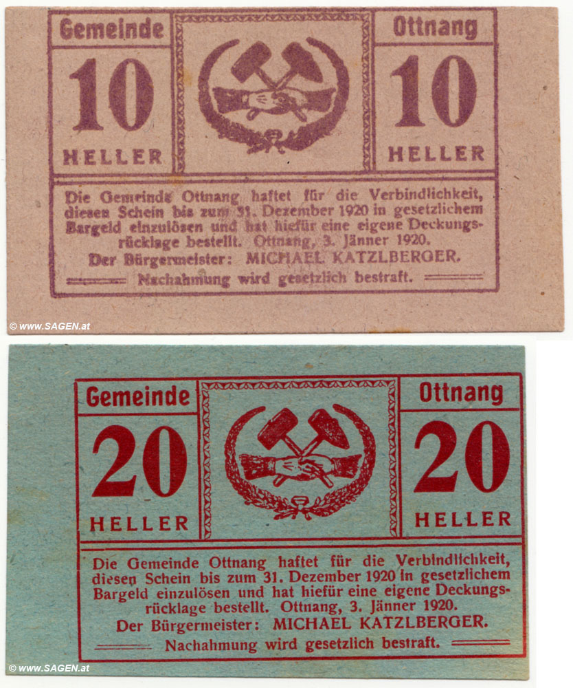 Ottnang Notgeld 1920