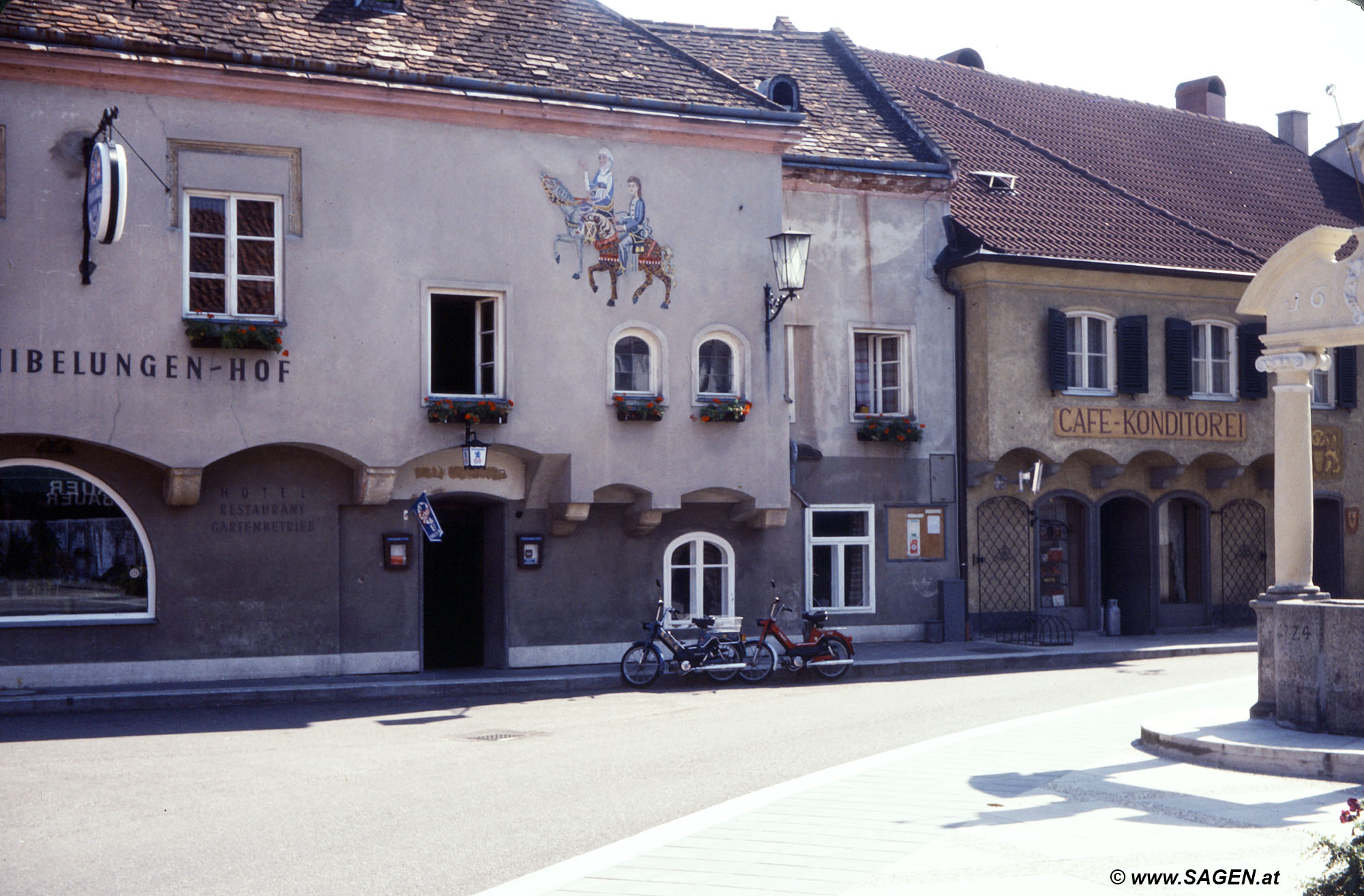 Pöchlarn Nibelungenhof August 1984