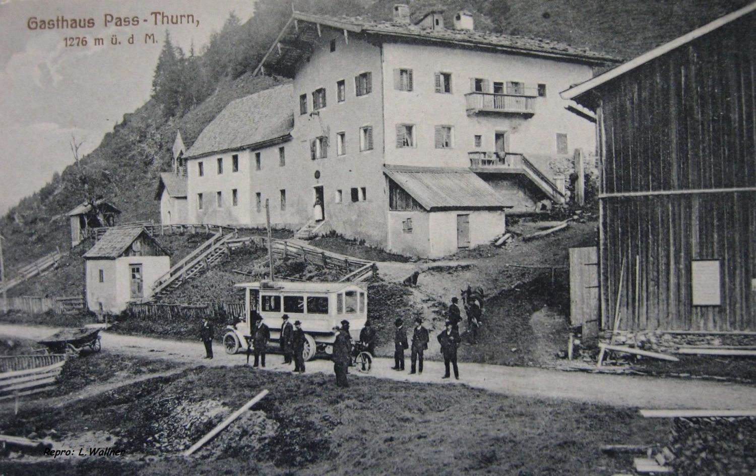 Pass Thurn, Mittersill, um 1900