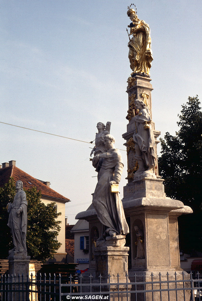 Pestsäule am Lendplatz in Graz