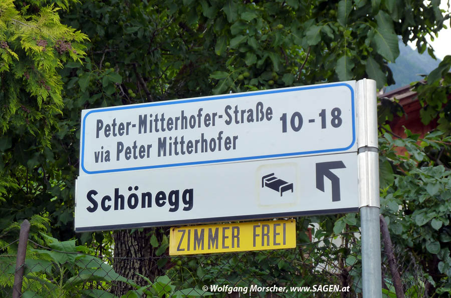 Peter-Mitterhofer-Strasse, Partschins