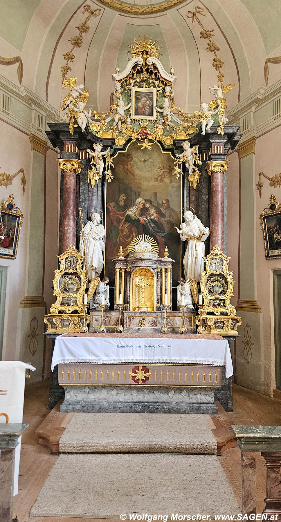 Pfarrkirche Ochsengarten Altar