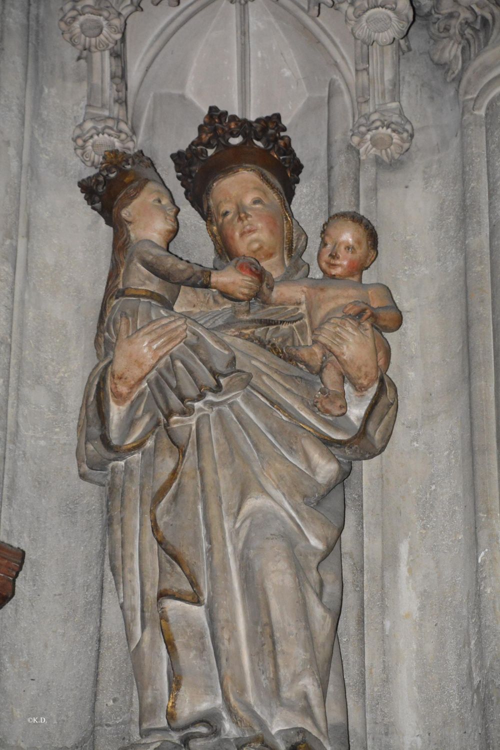 Pfeilerfiguren im Wiener Stephansdom