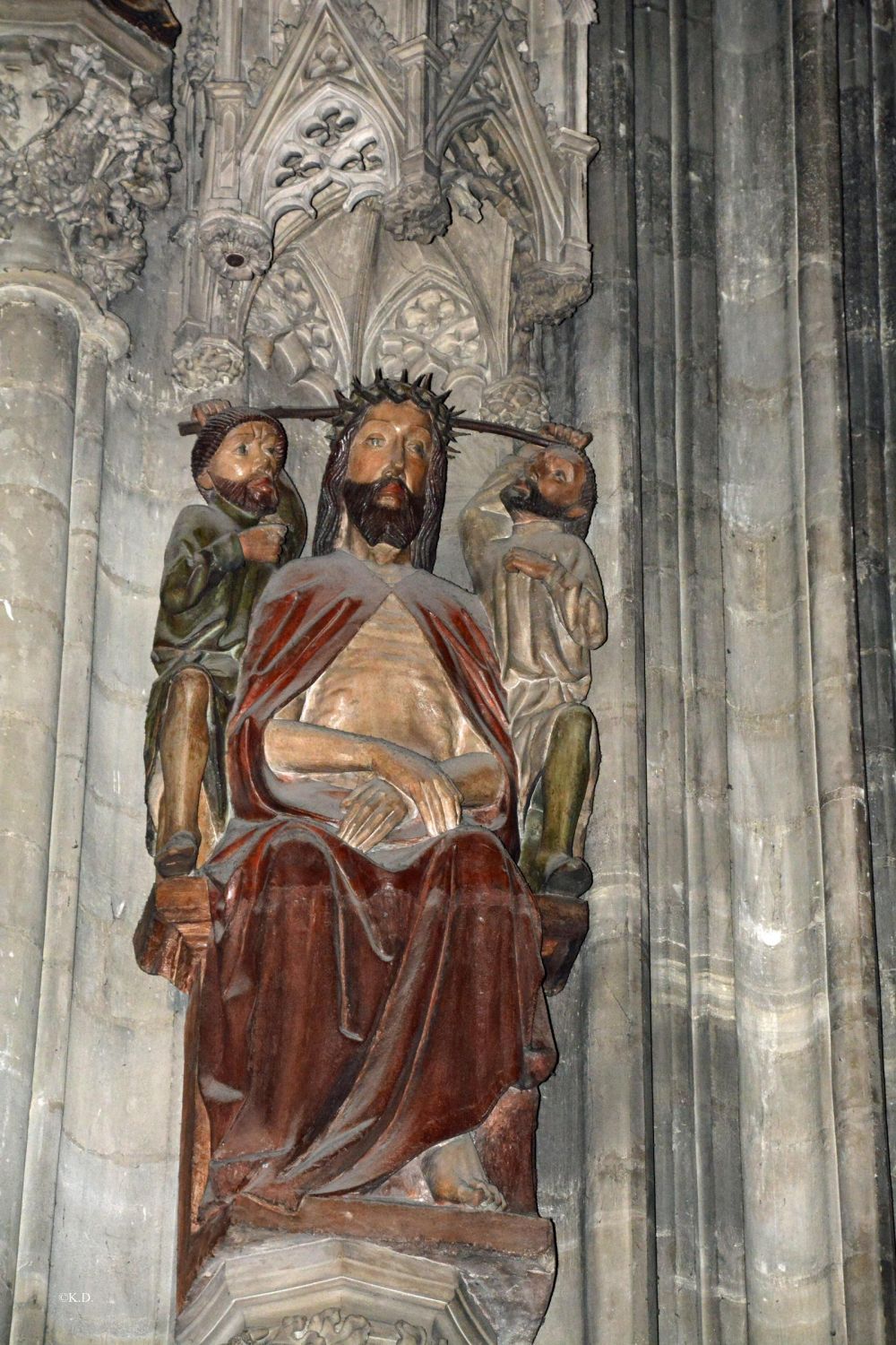 Pfeilerfiguren im Wiener Stephansdom