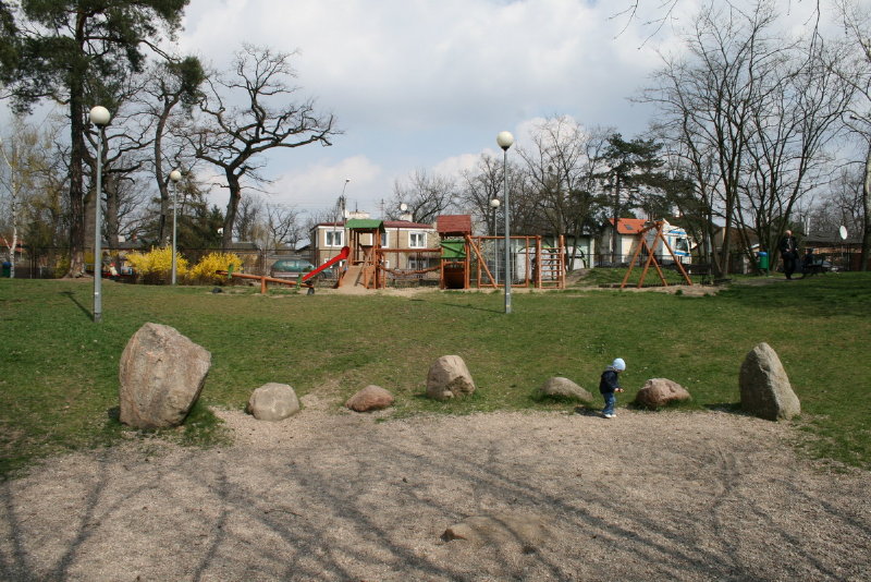 Poland, Milanowek, Stone circle