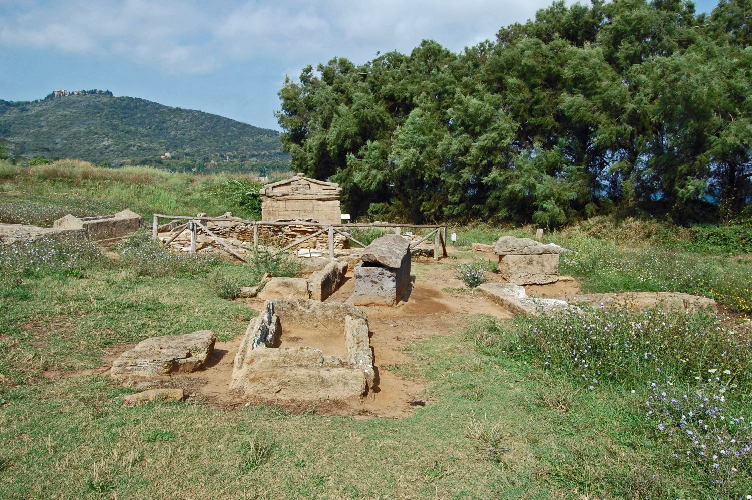 Populonia - Archäologiepark Baratti (Toskana) -Nekropole von San Cerbone