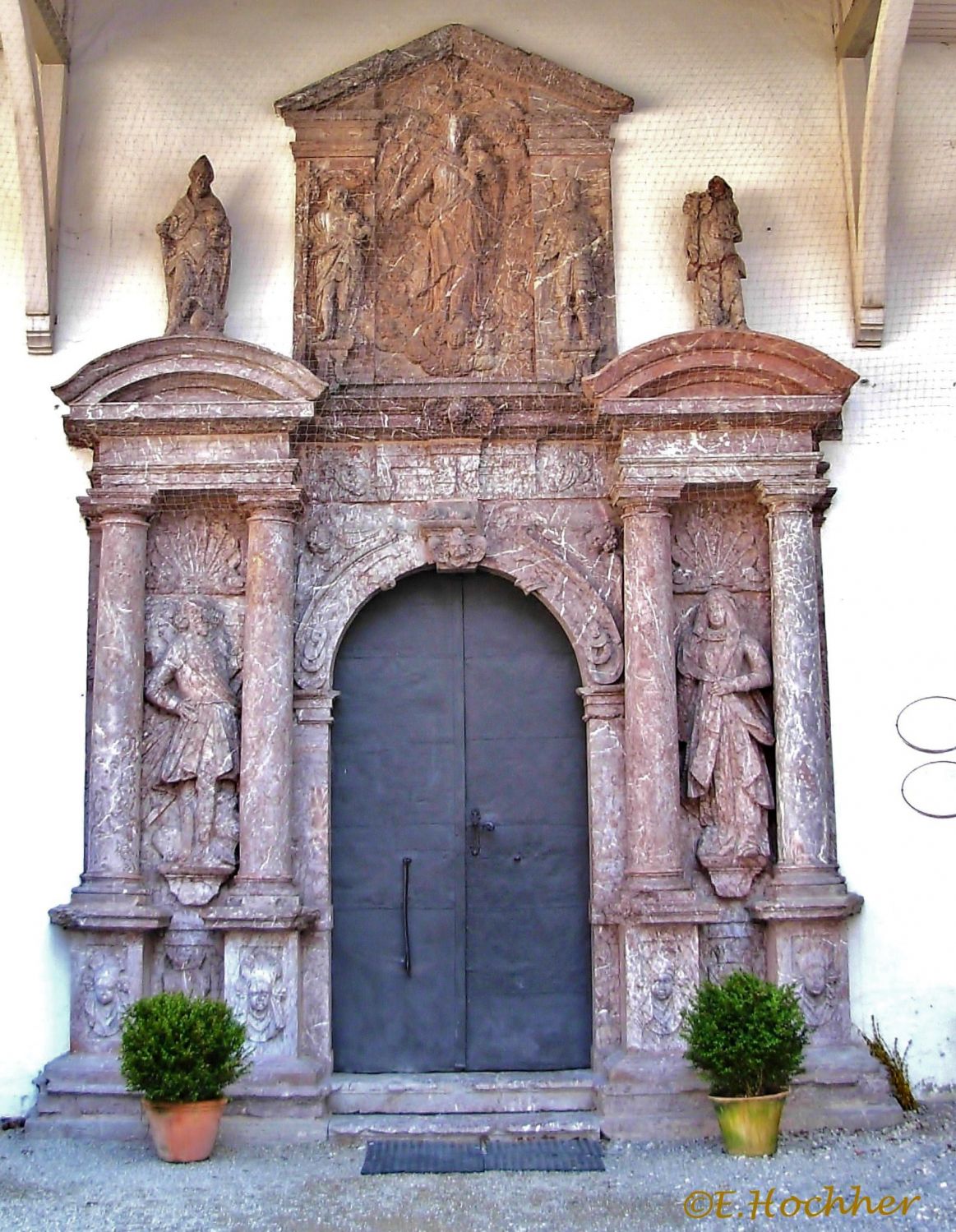 Portal der Kartäuser-Kirche Maria Himmelfahrt