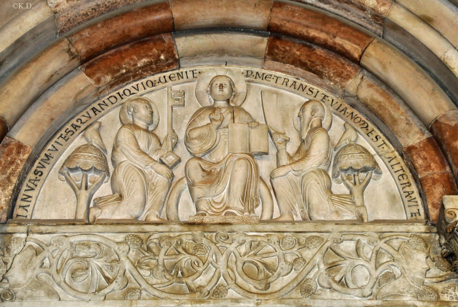 Portal der Stiftskirche St.Peter in Salzburg