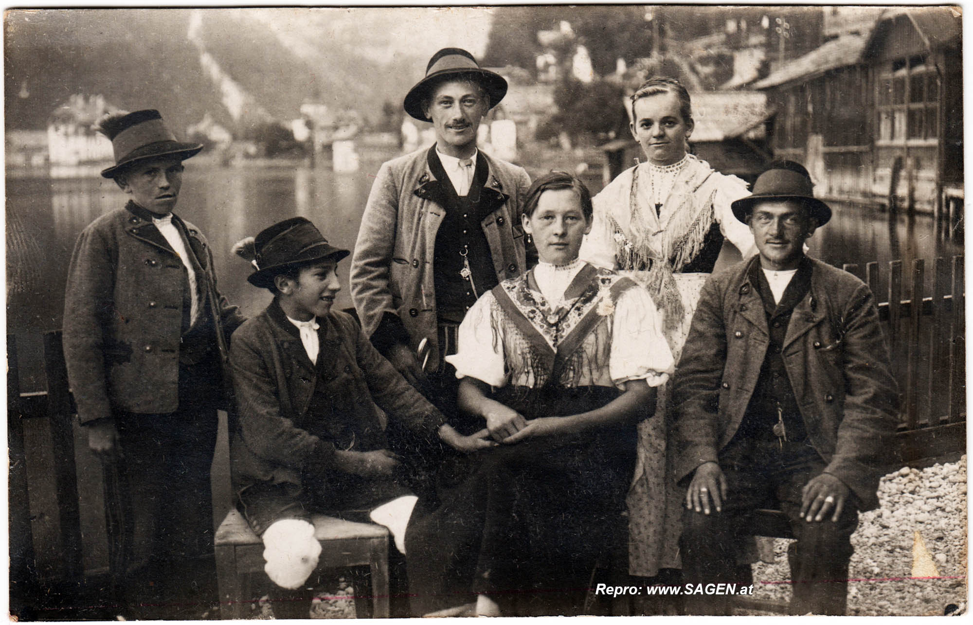 Porträt vor Hallstatt