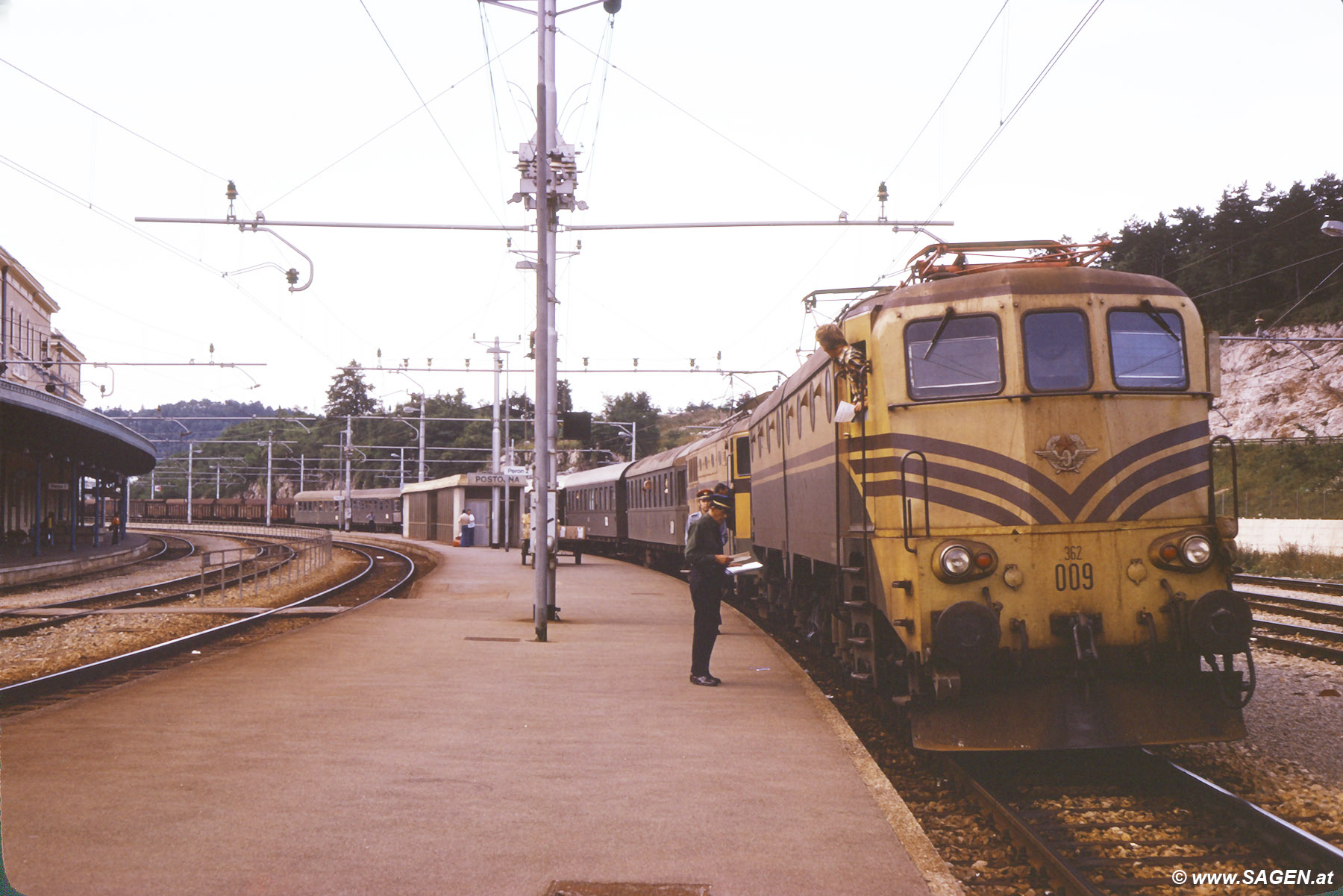 Postojna Bahnhof