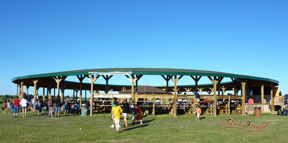 Powwow der Sagkeeng First Nation, Manitoba, Kanada