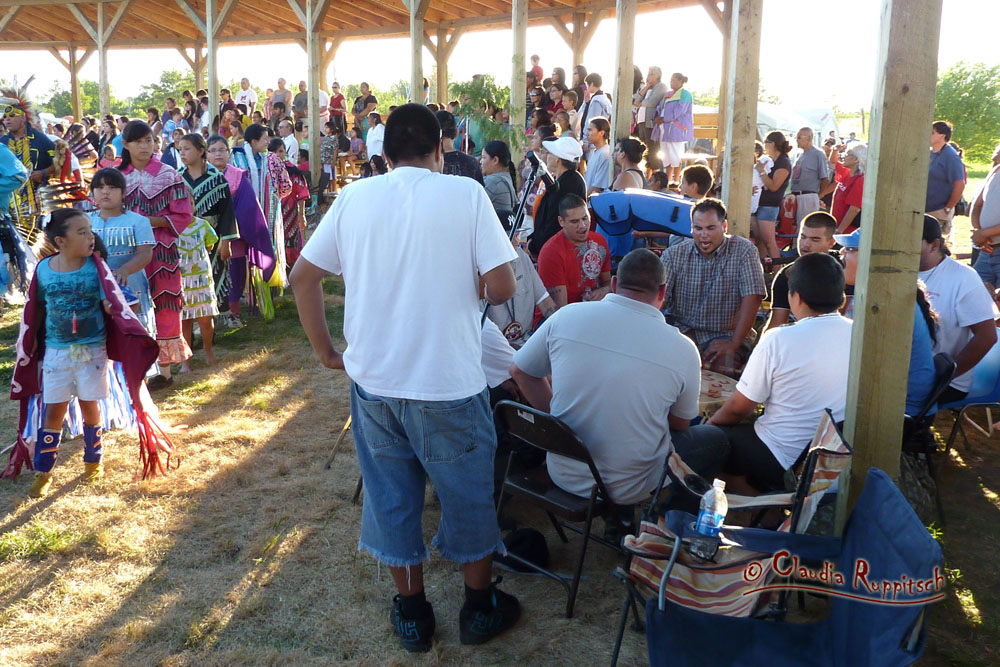 Powwow der Sagkeeng First Nation, Manitoba, Kanada