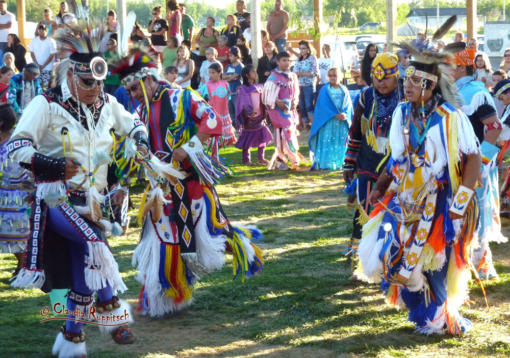 Powwow der Sagkeeng First Nation, Manitoba, Kanada