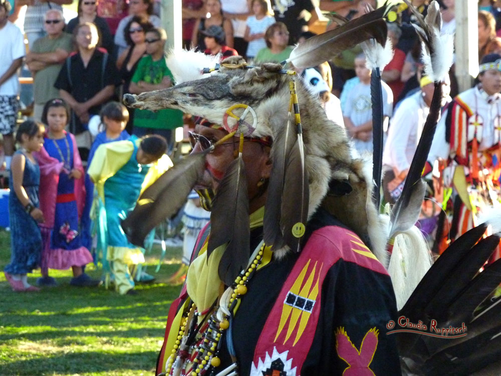 Powwow der Sagkeeng First Nation, Manitoba, Kanada