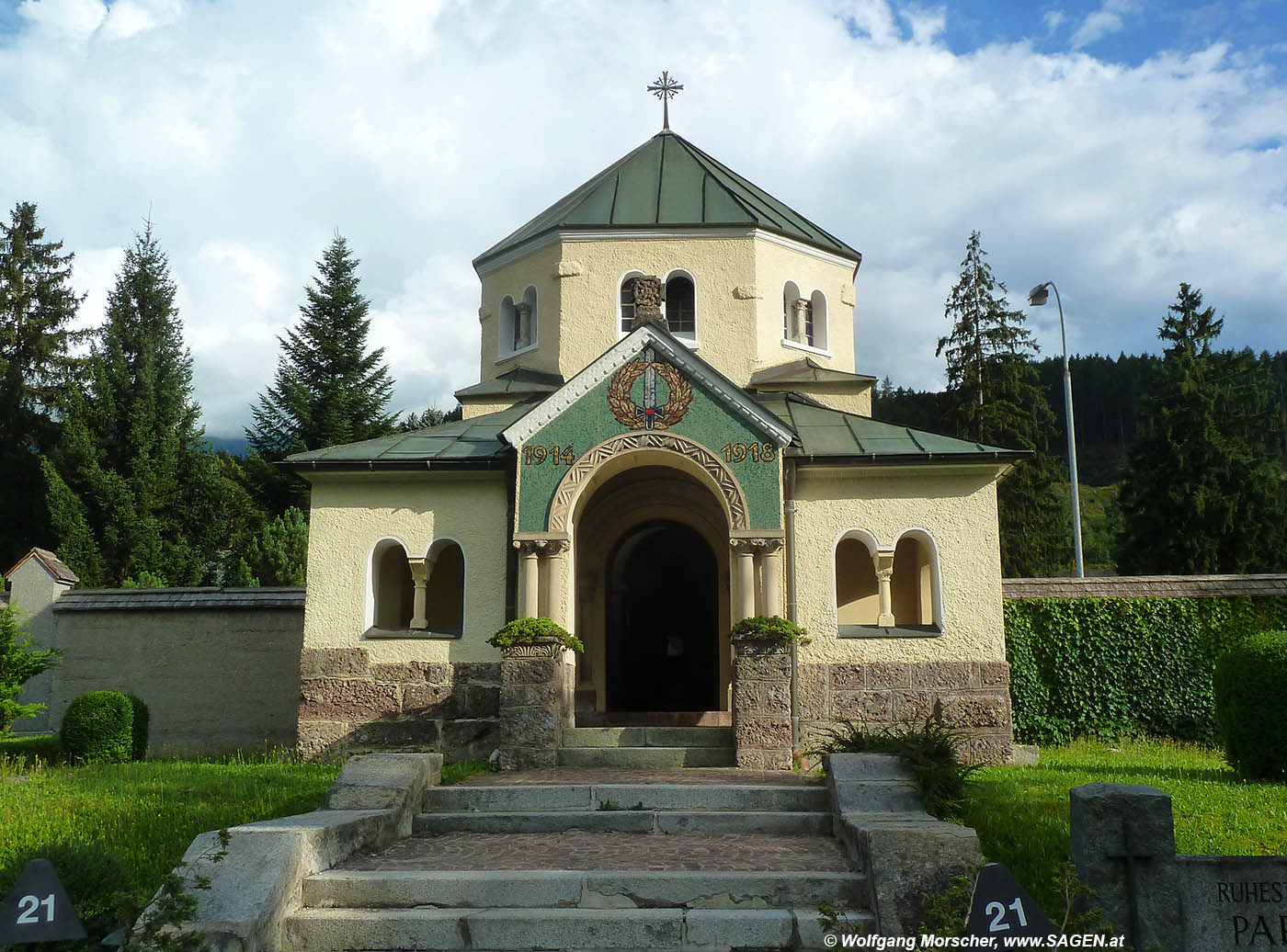 Pradler Friedhof - Kriegerkapelle