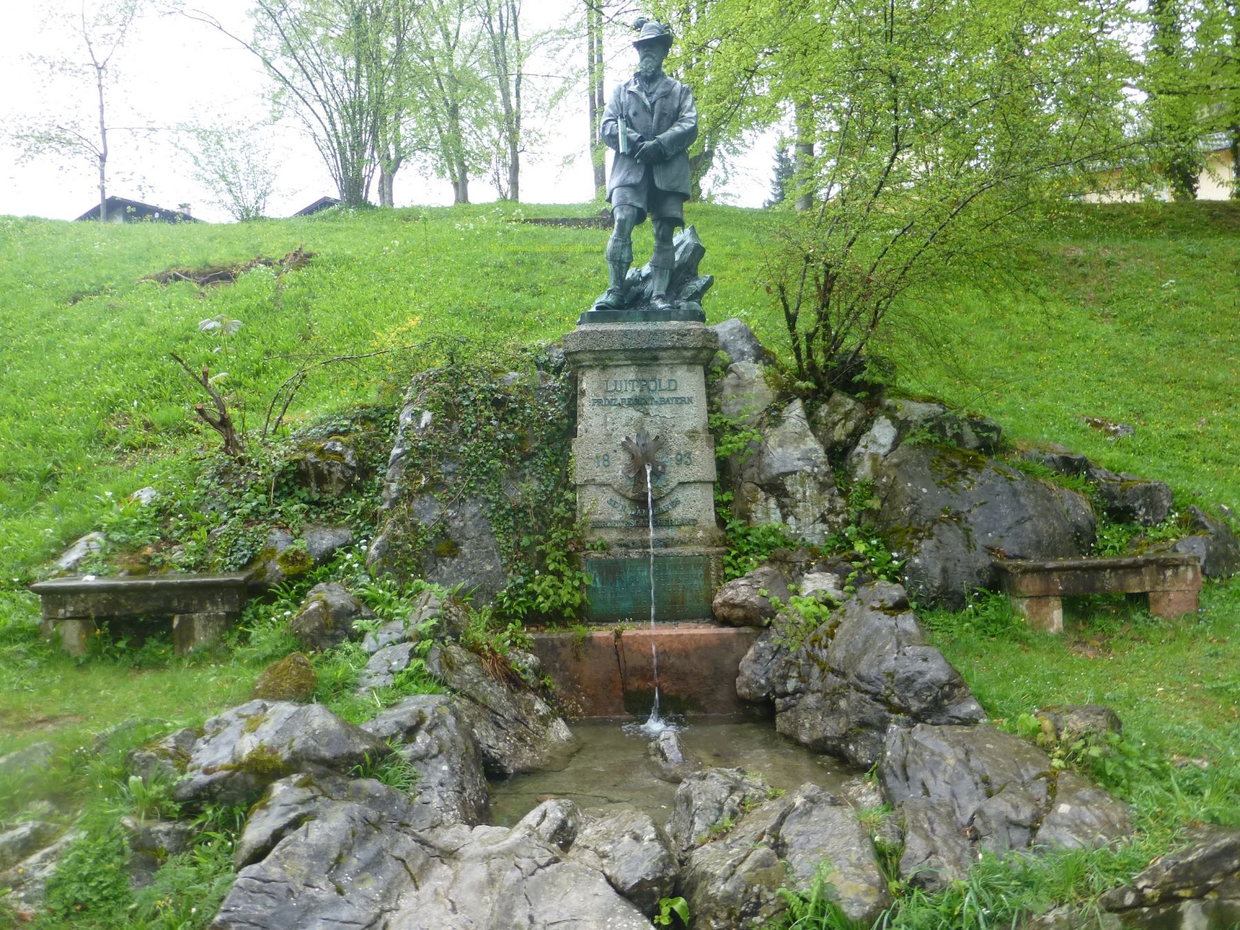 Prinzregent Luitpold Denkmal in Berchtesgaden