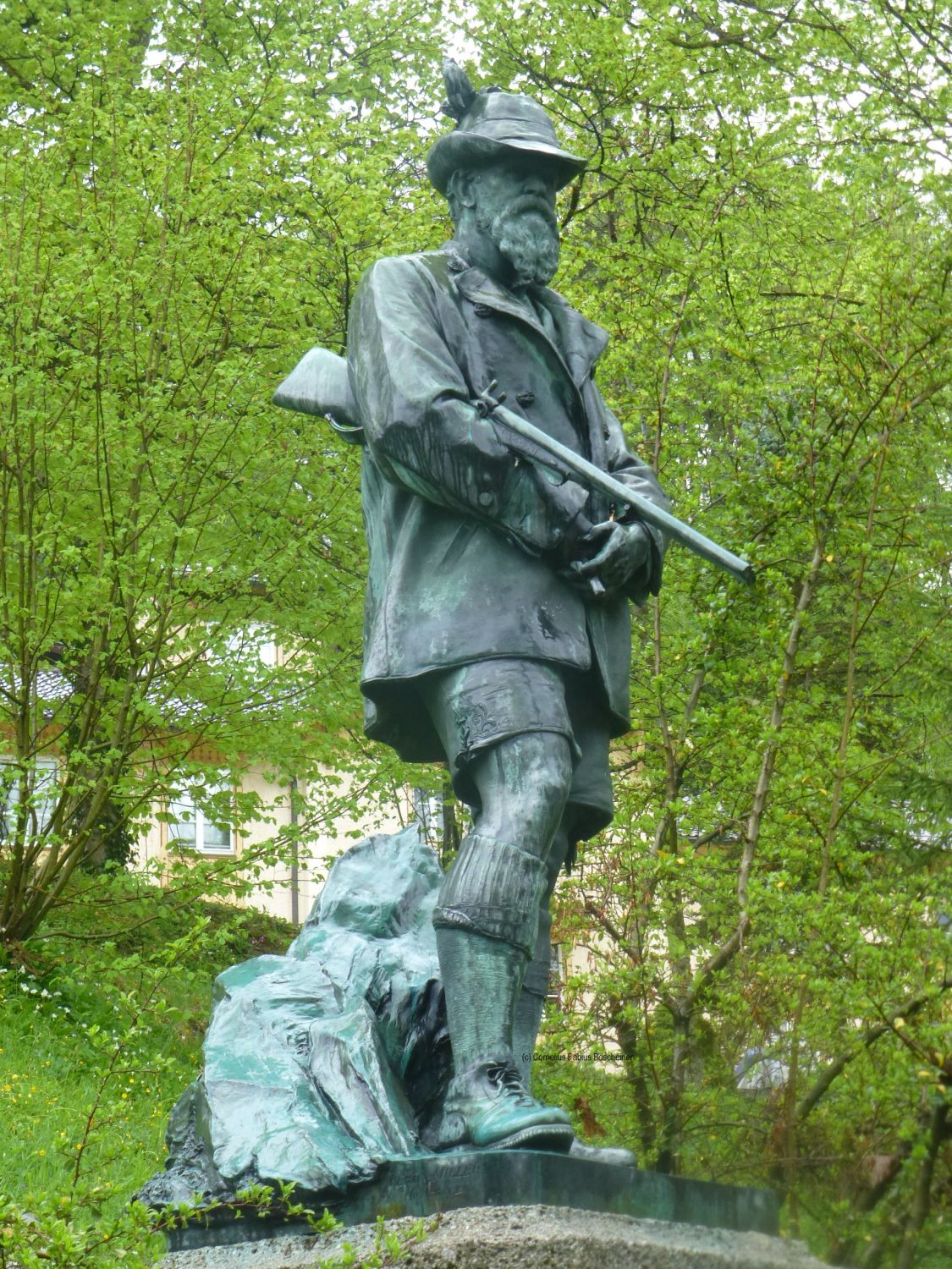 Prinzregent Luitpold Denkmal in Berchtesgaden