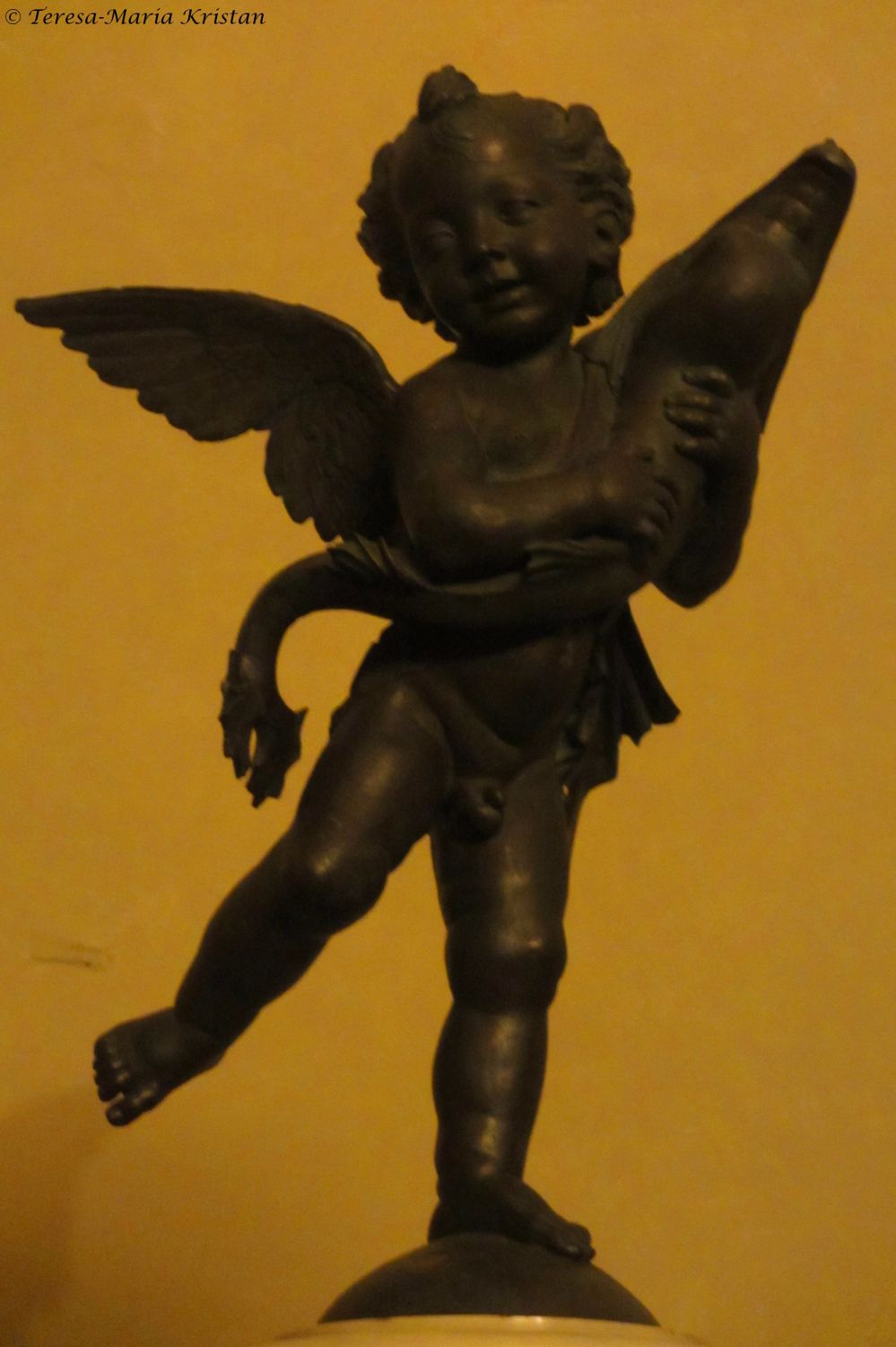 Putto mit Delfin - Andrea del Verrochio