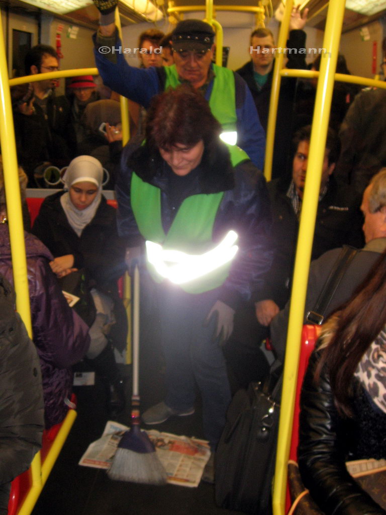 Putztrupp Wiener U-Bahn