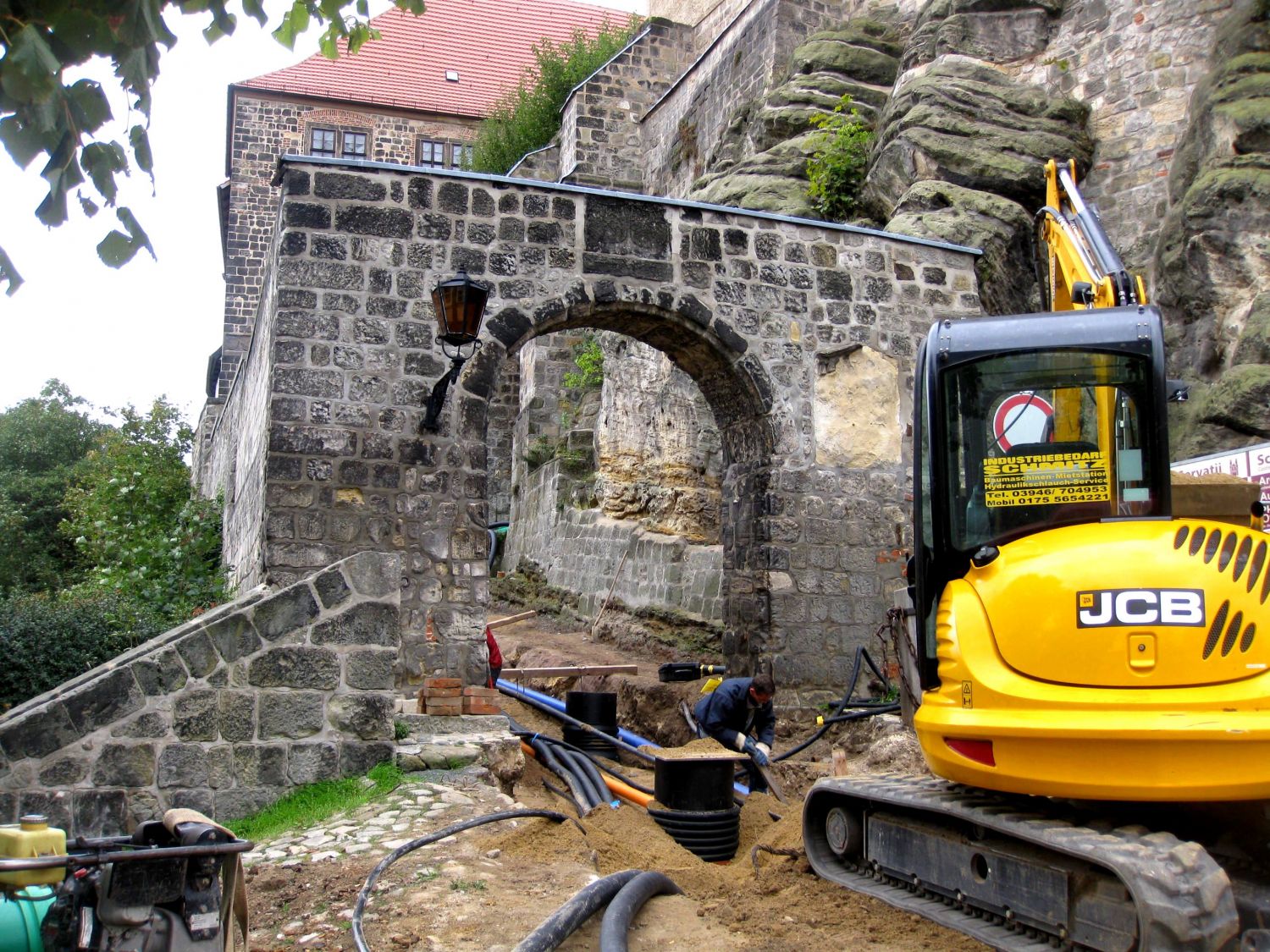 Quedlinburg Schlossberg mit Damenstift