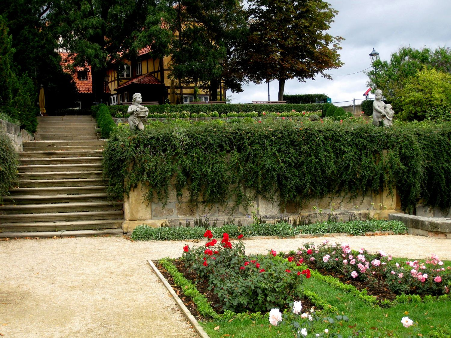 Quedlinburg Schlossberg mit Damenstift