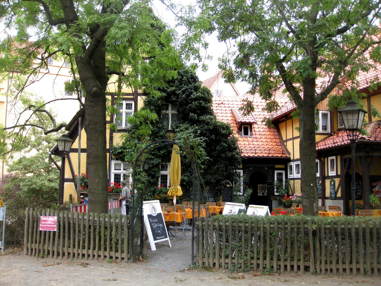 Quedlinburg Schlossberg mit Damenstift