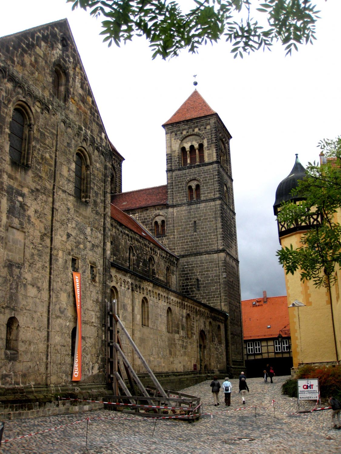 Quedlinburg Schlossberg mit Damenstift