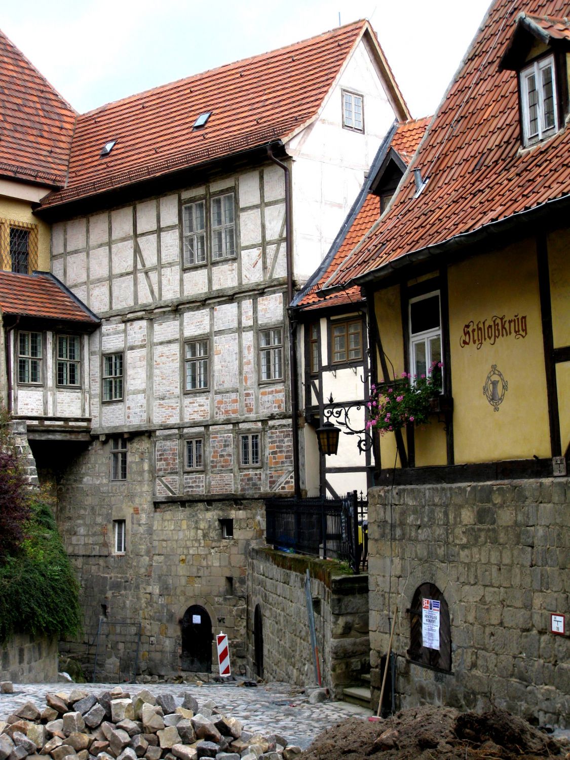 Quedlinburg Schlossberg mit Damenstift