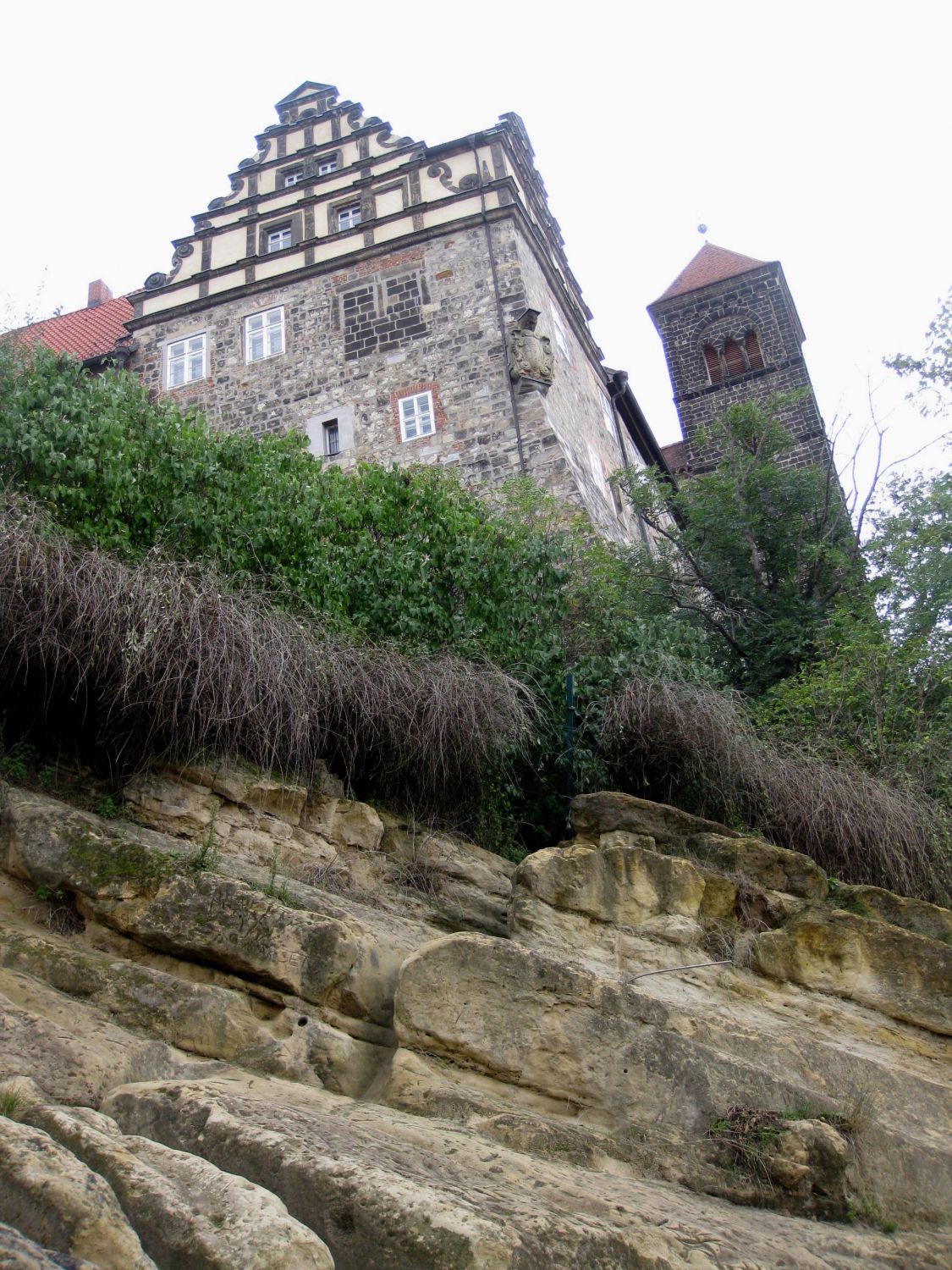 Quedlinburg Schlossberg mit Damenstift