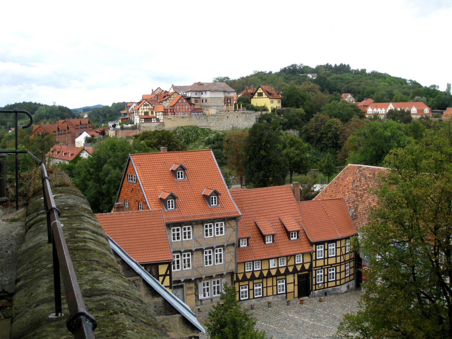 Quedlinburg Schlossberg mit Damenstift